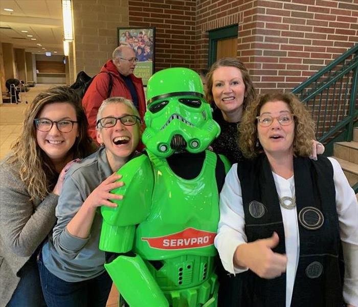 SERVPRO StormTrooper & Chamber members pose at an event